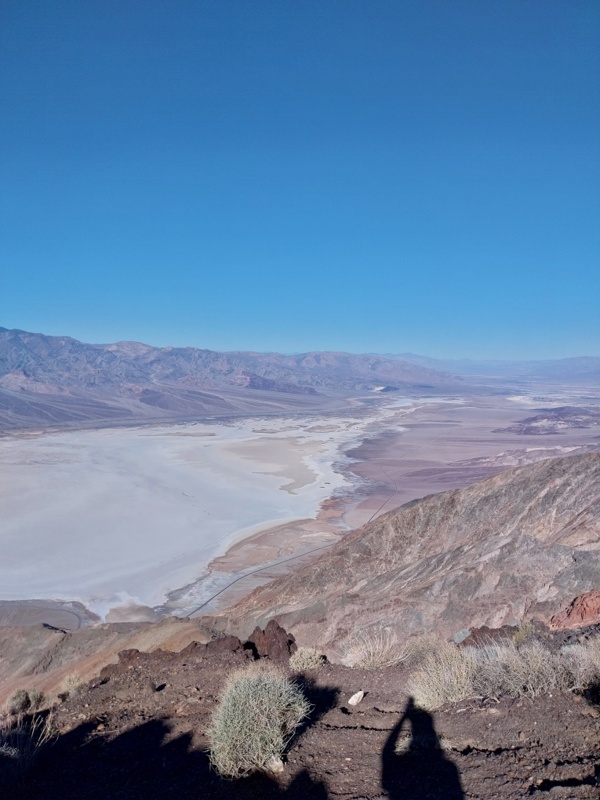 Death Valley mit Salzsee
