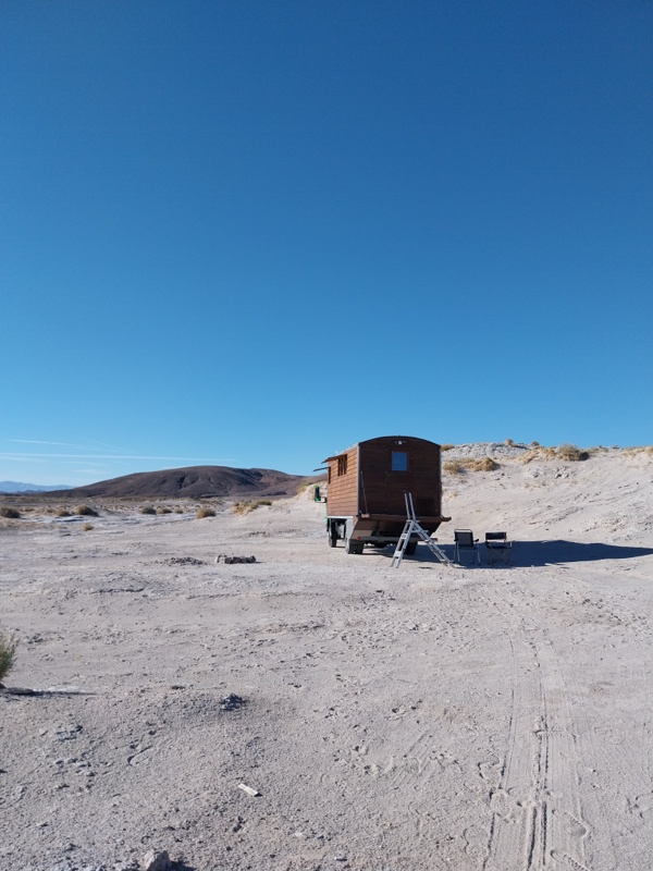 Inmitten der Mojave Wüste