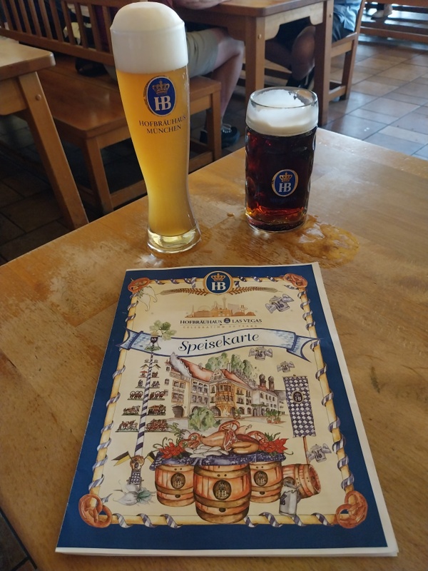 Speisekarte in deutscher Sprache, na so was?