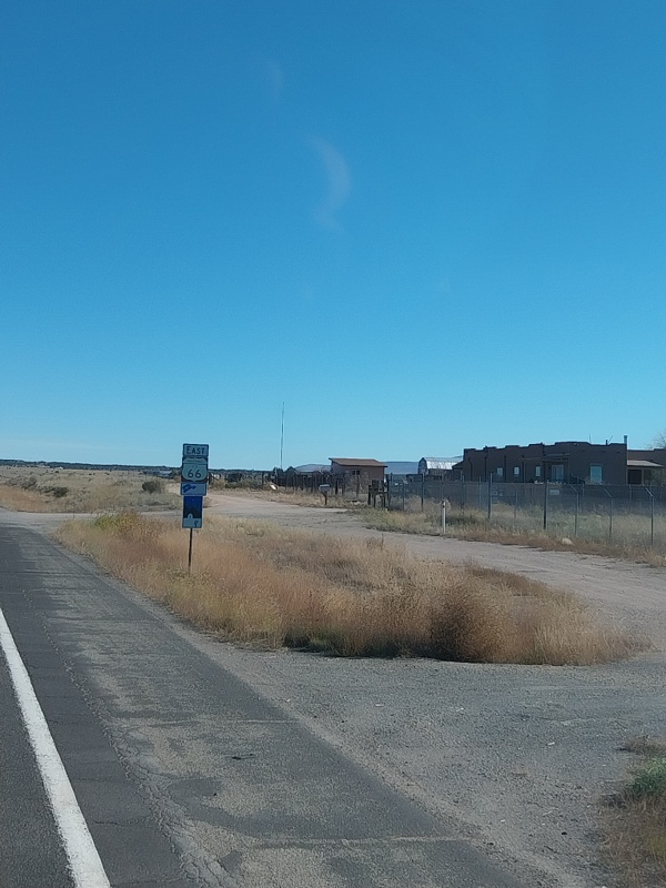 Alte Tankstelle und Souvenier Laden an der Route 66