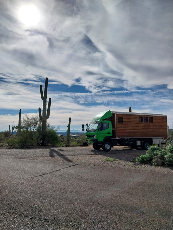 Lake Pleasant, Übernachtungsplatz
