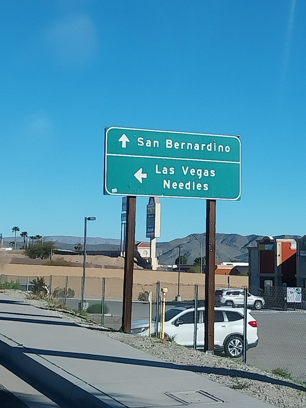 San Bernardino bei Las Vegas, was stimmt da nicht?