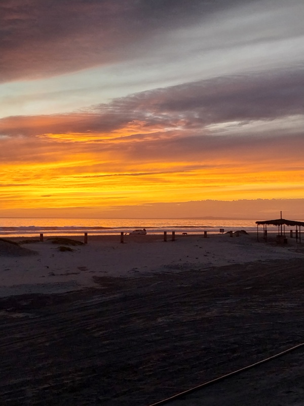 Sonnenuntergang am Meer