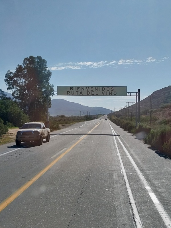 Valle Guadaloupe die Weinstrasse