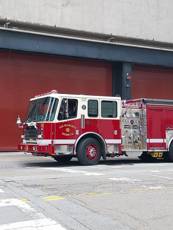 Feuerwehrauto San Francisco