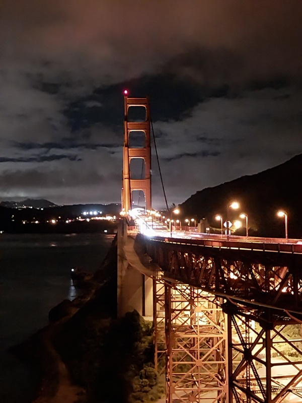 Golden Gate Bridge by Night