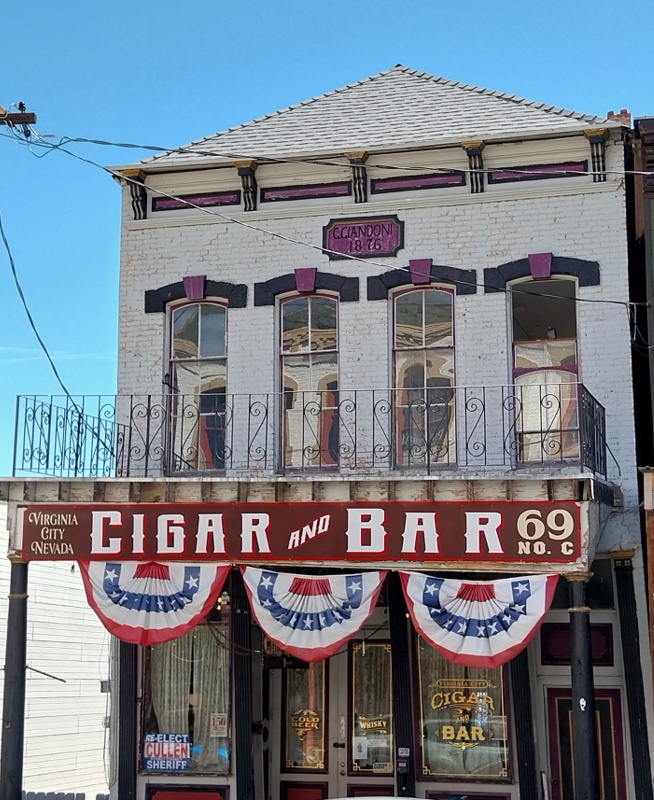 Virginia City, Nevada, Erbaut 1876