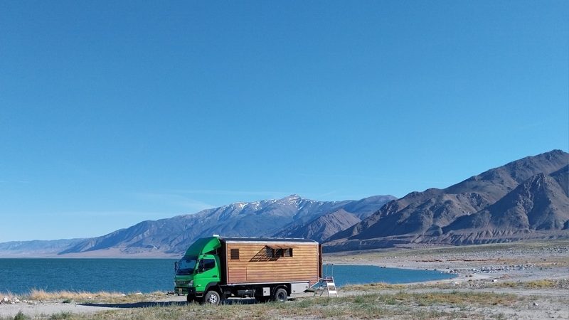 Walker Lake, Übernachtungsplatz