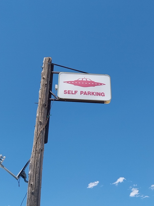 UFO Parkplatz