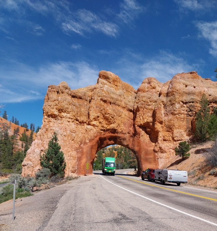 Red Canyon kleiner Tunnel