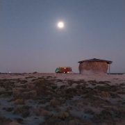 Laguna Ojo de Liebre Campground bei Vollmond