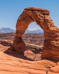 Delicate Arch das Wahrzeichen Utahs